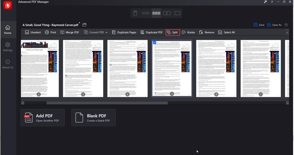 Manage PDF Pages