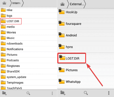 Restore Files From LOST.DIR Folder