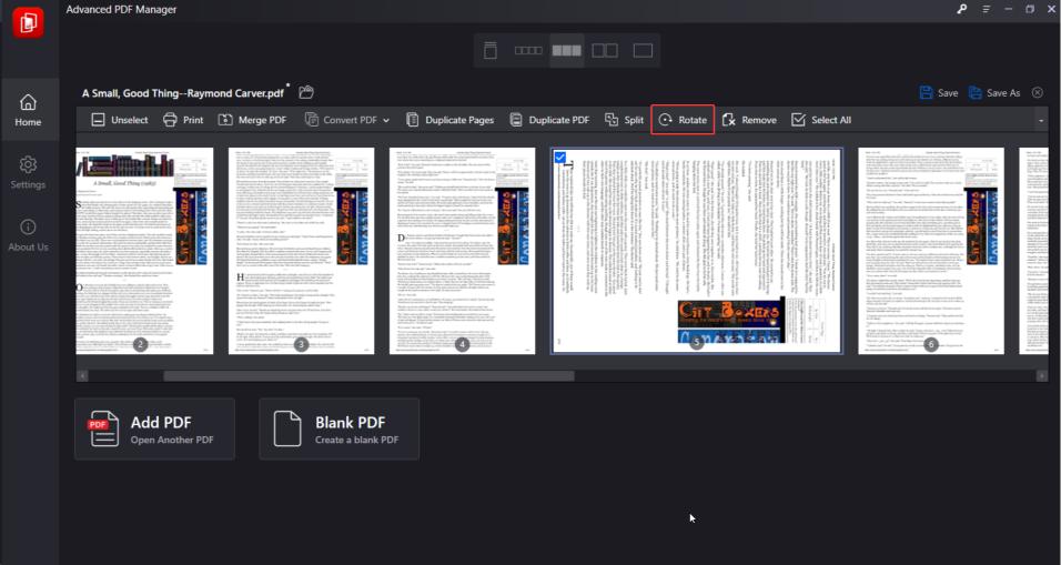 Manage PDF Pages