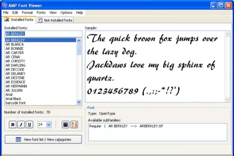 Font Managers For Windows