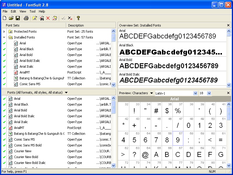 Font Managers For Windows